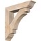 Ekena Millwork Merced Traditional Smooth Bracket w/ Offset Brace, Douglas Fir, 7 1/2"W x 34"D x 34"H BKT0806X34X34MRC01SDF - alternate 1